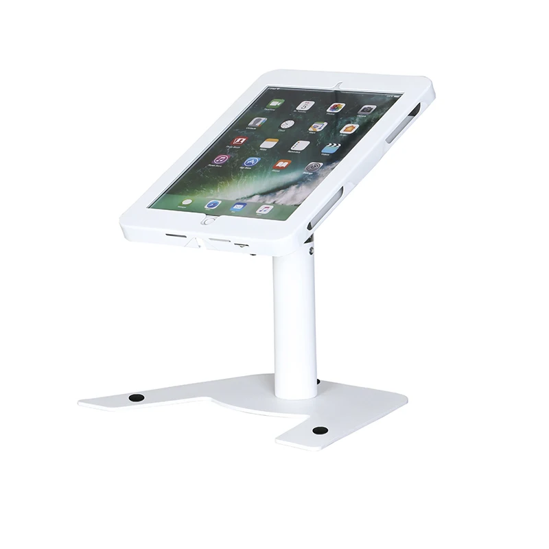 High Quality Round Metal Tube Table Stand For iPad