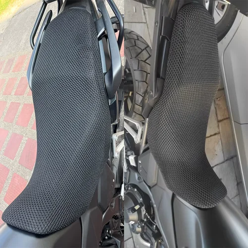 Imagen 2 del producto Para Honda NX500 NX400 NX 500 400 accesorios de motocicleta funda de cojín de asiento de malla transpirable funda de asiento de aislamiento térmico protección