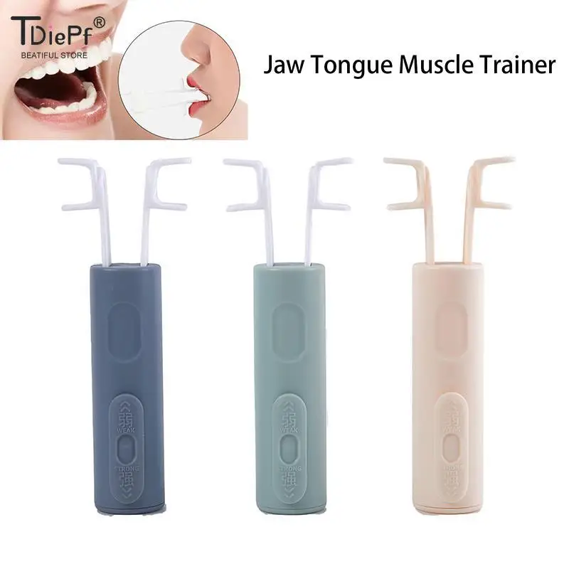 Lip Muscle Trainer Chewing Teether Tube Speech Therapy Autism Sensory Rehabilitation Lower Jaw Tongue Muscle Trainer Talk Tool