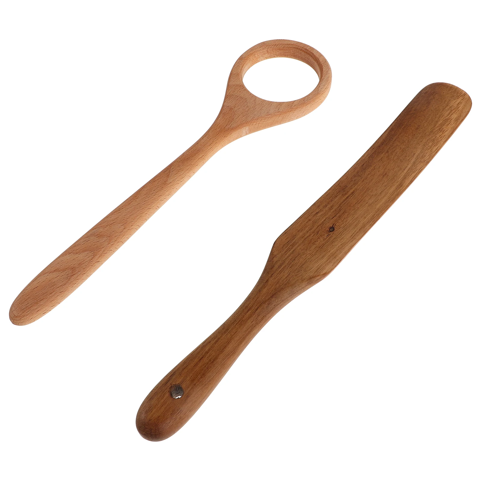 

1 Set Wooden Danish Dough Whisk Ergonomic Bread Mixer Rod Multi-Functional Non-Stick Stirrer For Sourdough Mixing Kitchen Baking