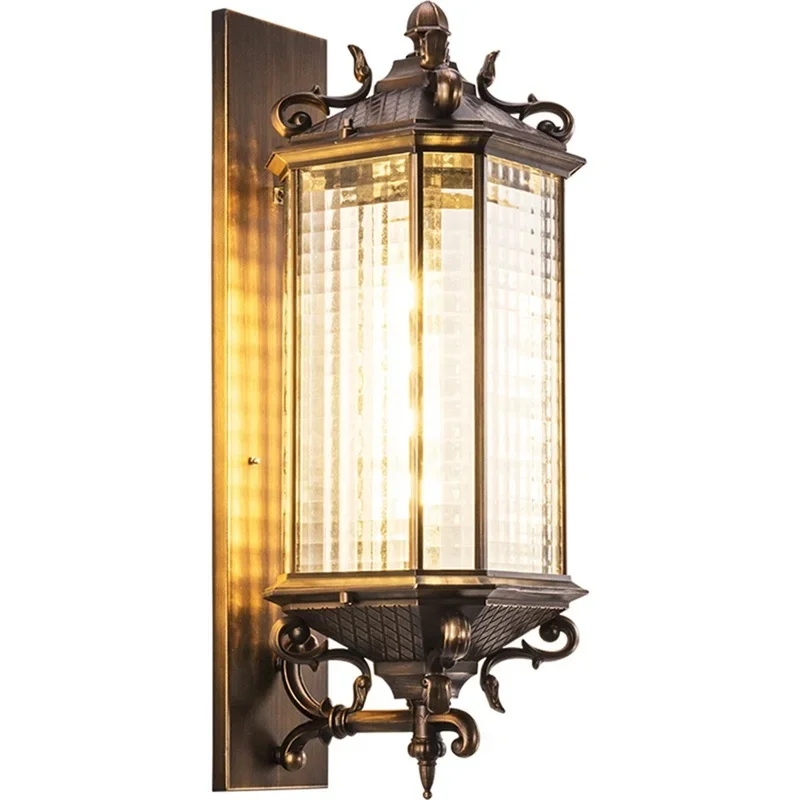 ABEL Outdoor Wall Lamp LED Classical Retro Luxury Light Sconces Waterproof IP65 Decorative for Home