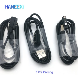 Großhandel W26 Smart Clock 2Pin 4mm Magnetladekabel Kabelkabelkabel USB für Iwo 26 W26 + W26PLUS SmartWatch Ladegeräte 6 Hauptverkaufsladegerät Iwo W26 - №6