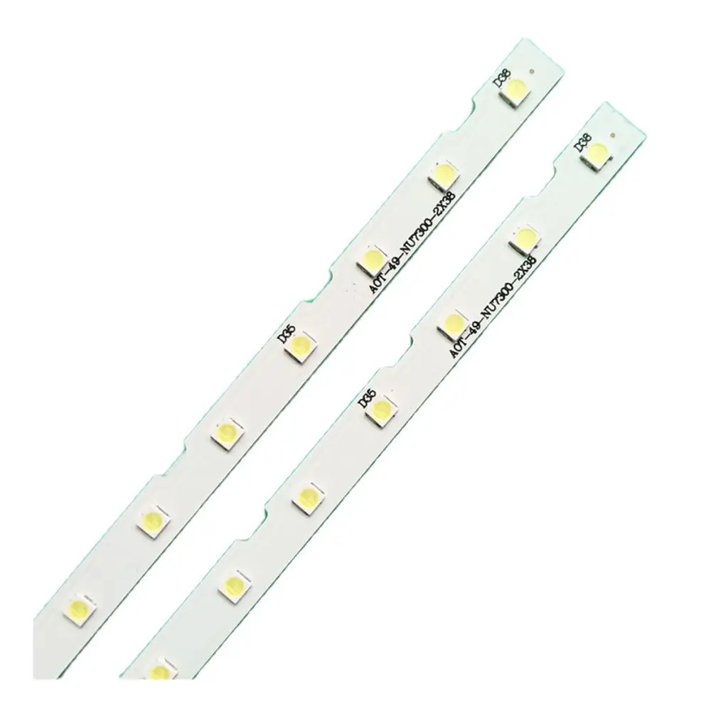 LED TV Panel for Samsung UN49RU710D UN49RU7200 UN49RU7300 UN49RU8000 LED Strip Light Lens Matrix Lamps