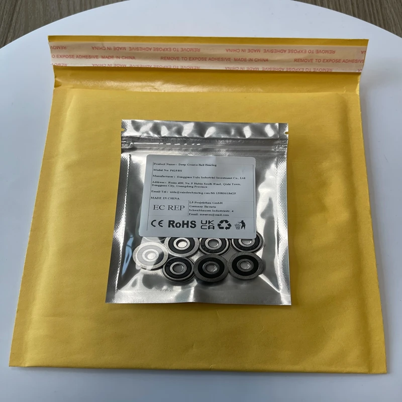 

10PCS F625RS 5x16x5 mm Miniature Flange Bearing 625 RS F625RS 5*16*5 ABEC-7 3D Printer & Model Aircraft Bearings