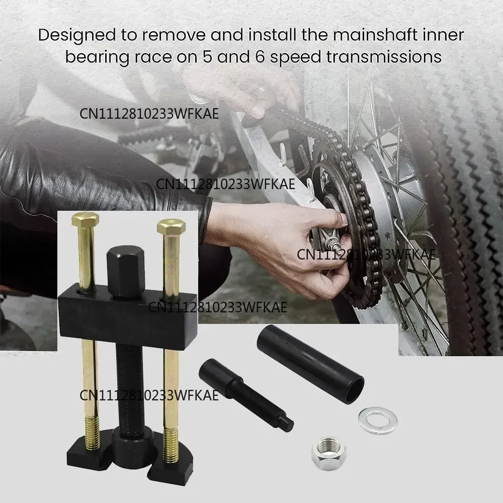 34902-84 Aluminium Big Twin Transmission Mainshaft Inner Bearing Race Tool Installer Puller For 1984-Present Harley Davidson