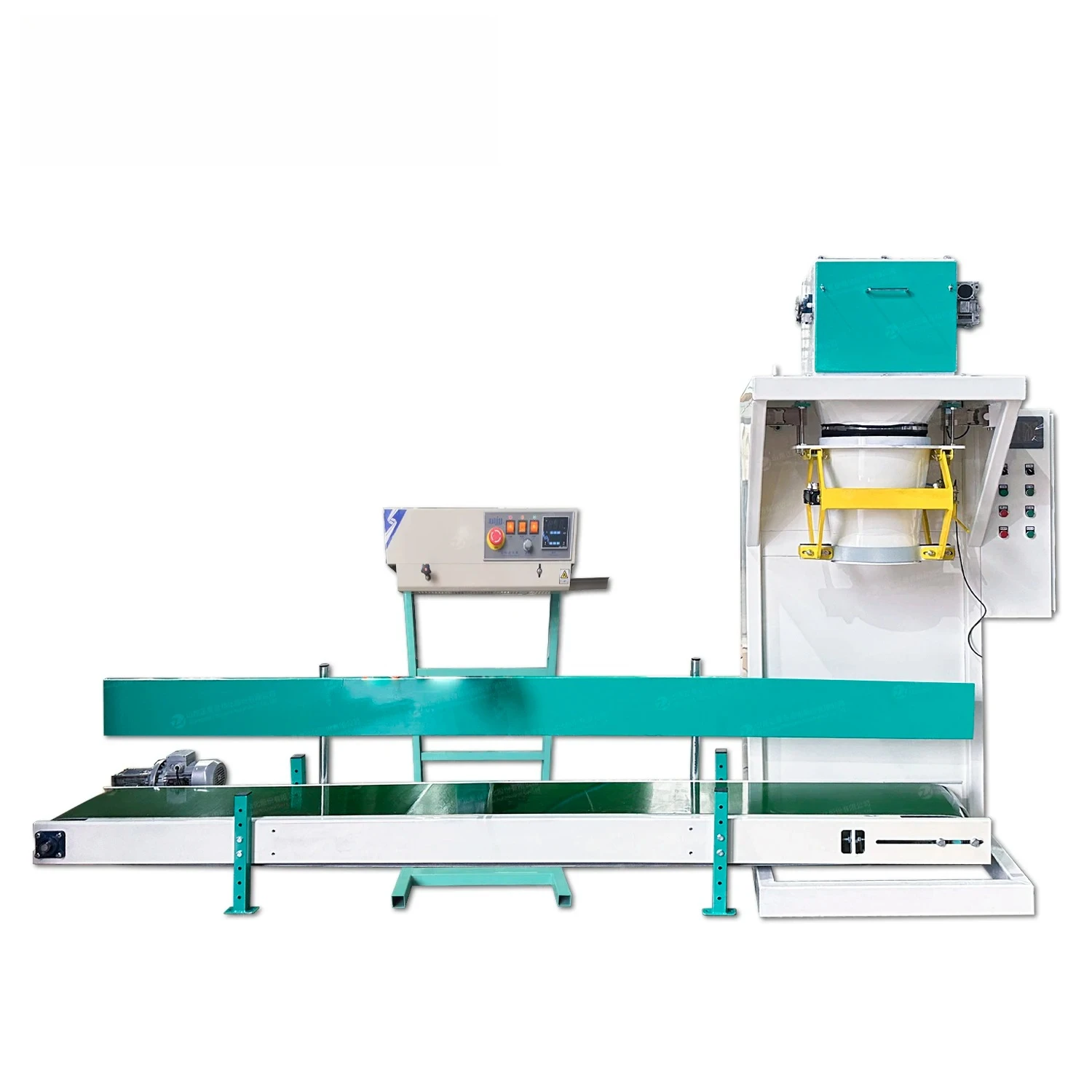Zhengxia Bucket Elevator 25kg 15kg 30kg 5kg Machine Pack Stone Animal Food Feed Beans Bagging Machine 50 Kg Packaging Machine