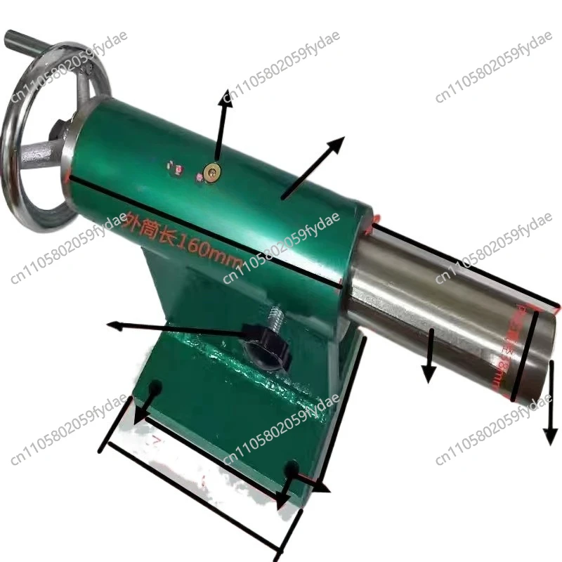 

Lathe Tailstock Assembly Woodworking Rotary Bed Multifunctional Retractable and Replaceable Pointed