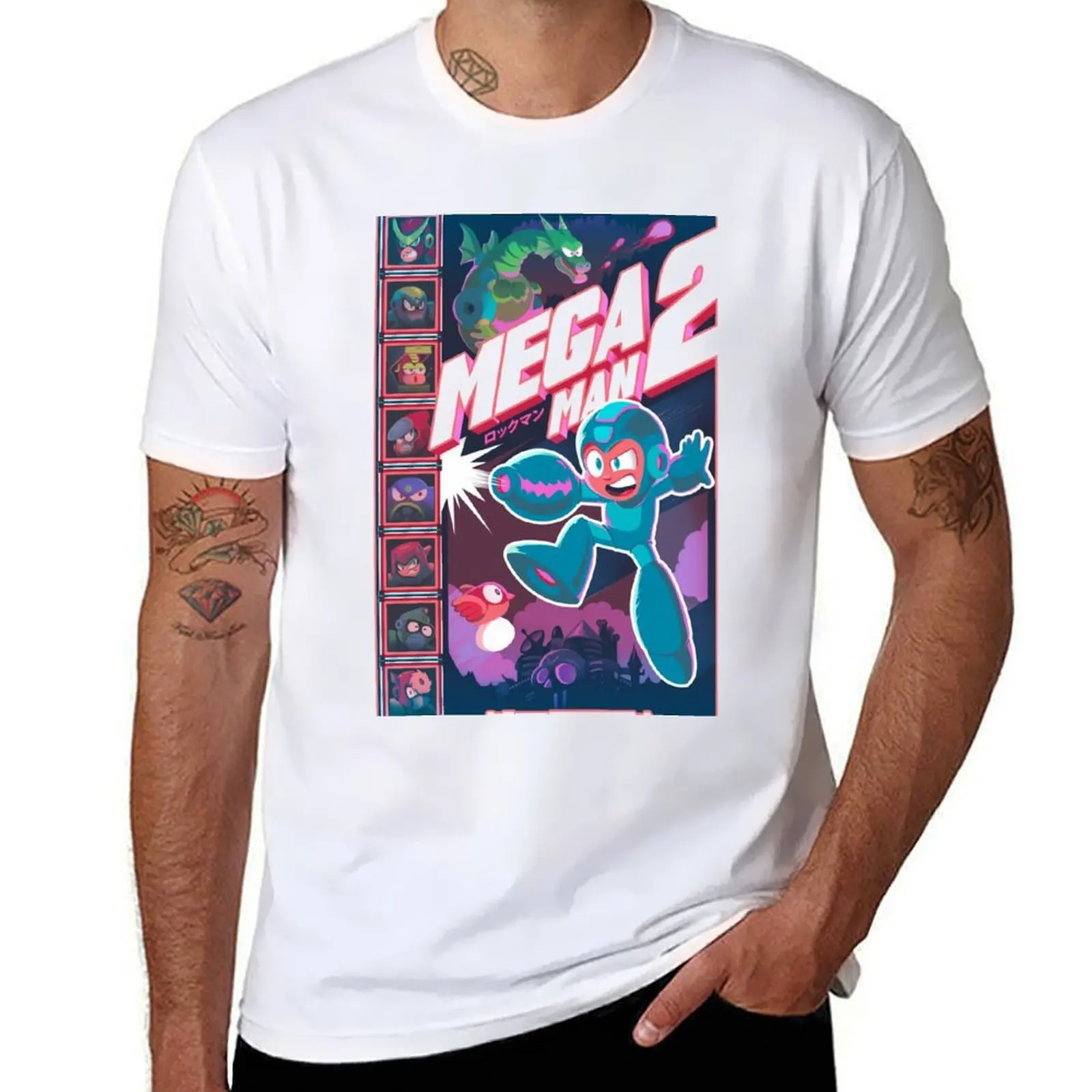 

Mega Man 2 Robot Masters T-Shirt Performance Dry Fit T-Shirt