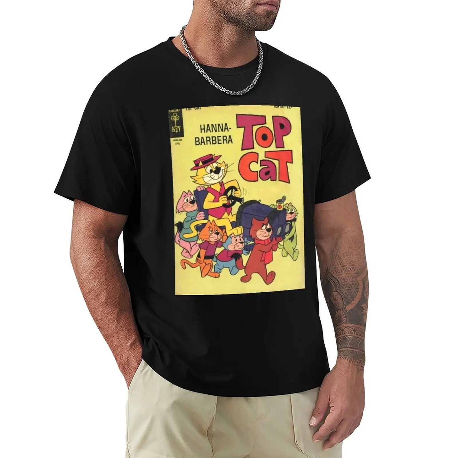 

Top Cat T-Shirt sweat anime tshirt shirts men graphic