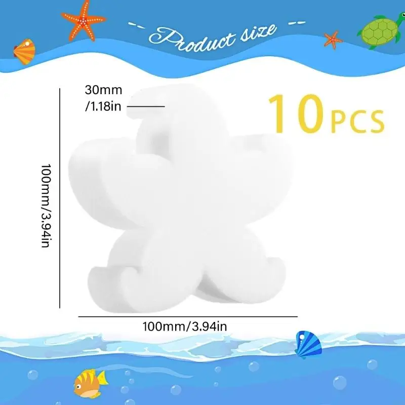 10Pcs Hohe Saugfähigkeit Öl Absorbieren Schaum Schwamm Pool Wartung Filter Schwamm Für Entfernen Öl Schmutz Und Schaum 69HD – Detail 9