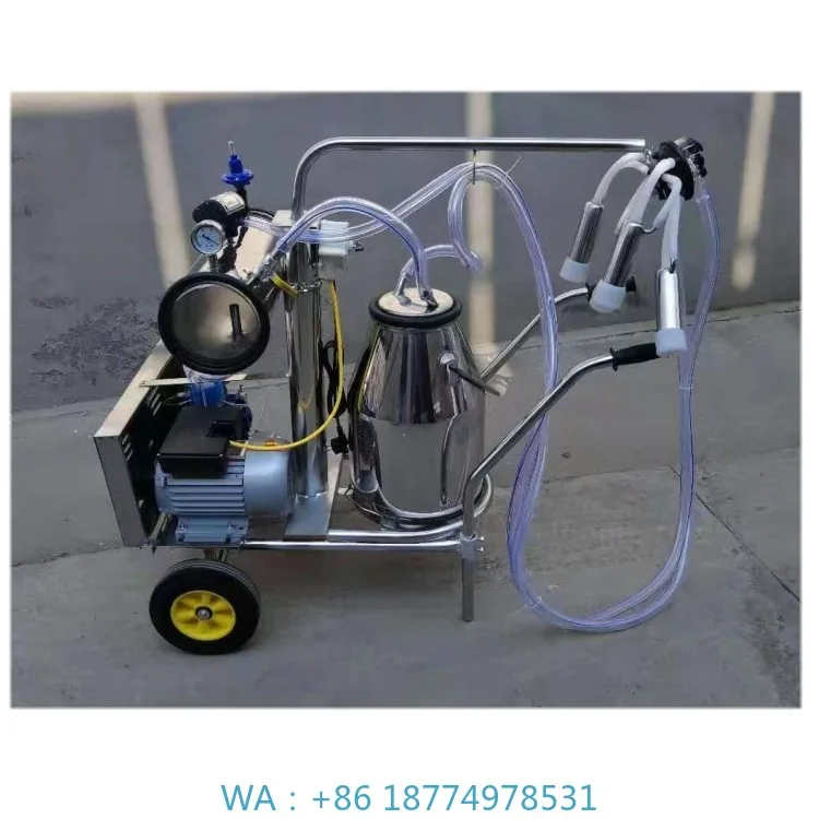 

Cows/cow/sheep/goat Sucker Machine with BucketNew Style Portable Milking Machines for