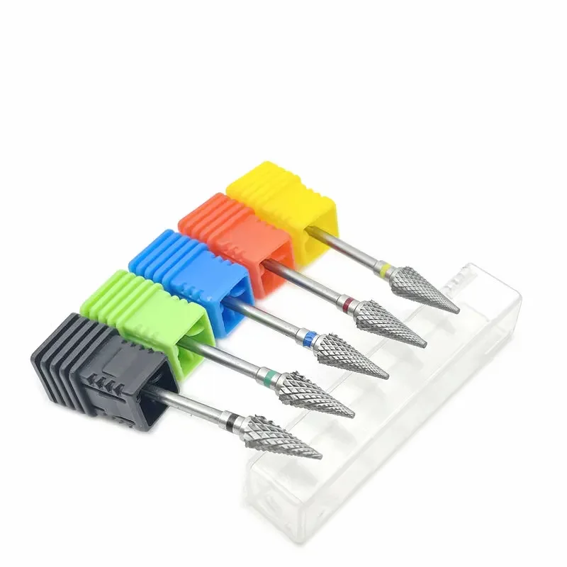 41 Stijl Keuze Wolfraamcarbide Nail Boren Machine Nail Cutter Nagelvijl Manicure Carbide Nail Boor Tandheelkundige Burs