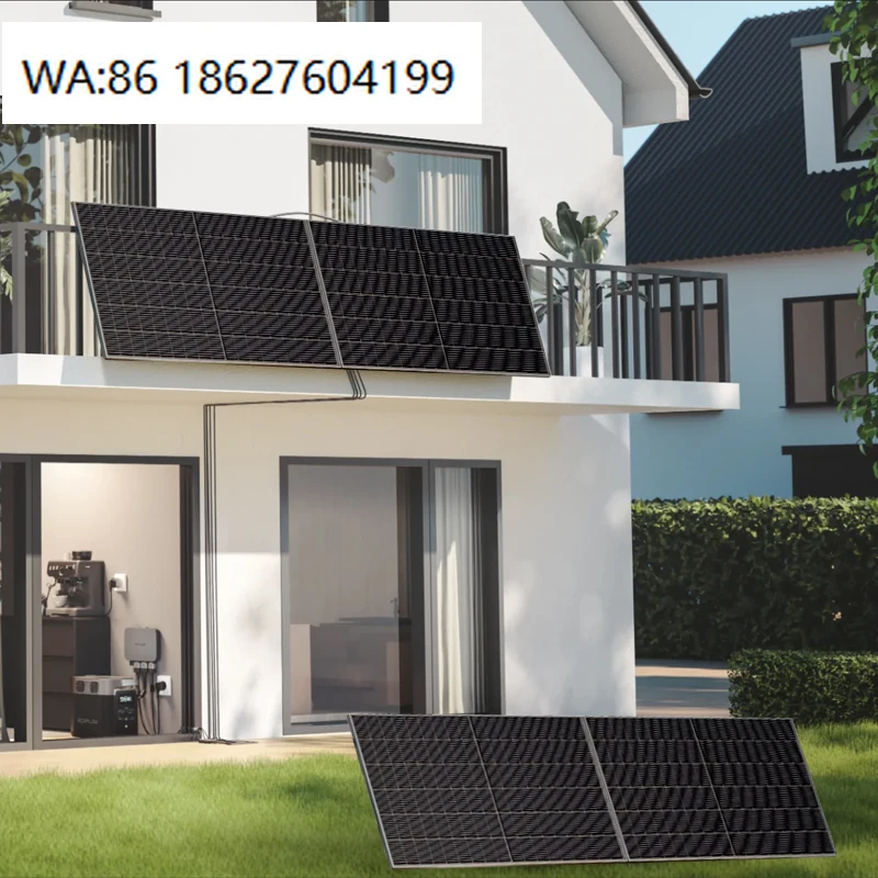 600W European Standard Balkonkraftwerk, Universal Plug-and-Play, Weather Resistant