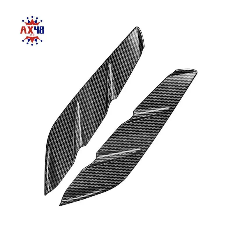 

AX48-For Hyundai IONIQ 6 2022 2023+ Car Rear Fog Lights Lamp Strips Trim Cover Stickers Rear Bumper Spoiler Accessory