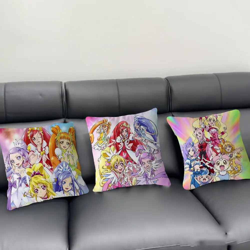 Anime S-Smile-Precure Pillow Cover Design Cushion Cover Decor Holiday Decorati