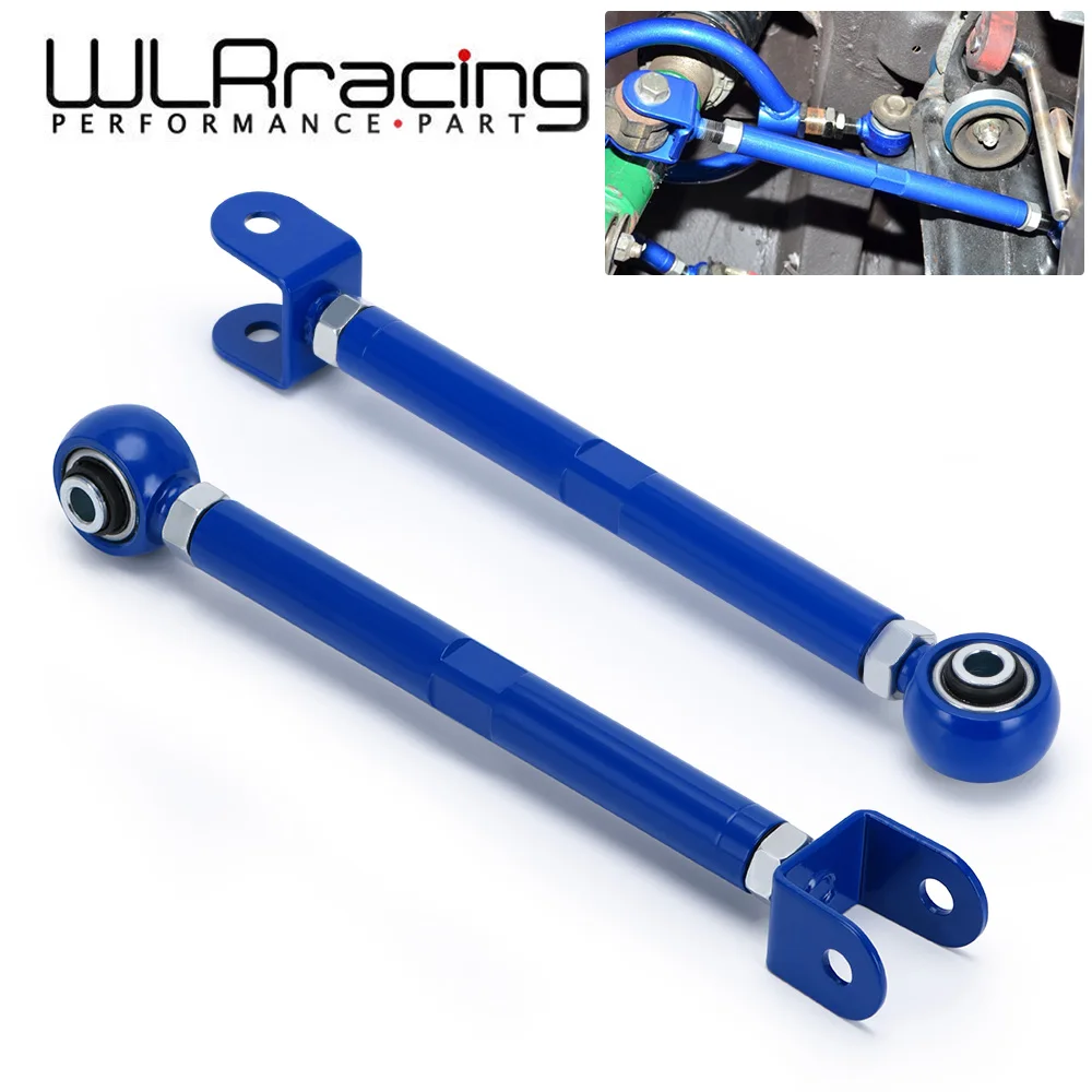 WLR RACING - Rear Lower Toe Arms For 89-94 Nissan 240sx S13 R32 Z32 Skyline Silvia Rear Lower Toe Arms WLR9805