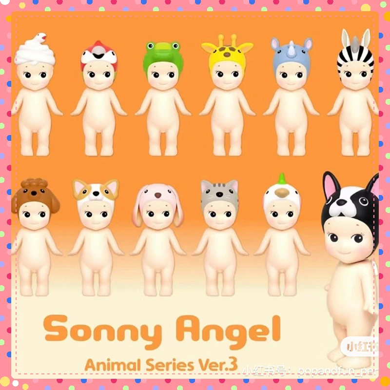 

Sonny Angel Animal Series Ver.3 Surprise Blind Box Mini Figures Action Amine Mystery Box Car Phone Christmas New Year Toys Gift