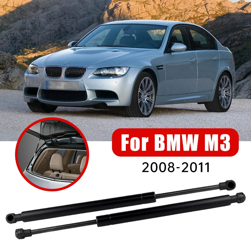 

2PCS Rear Tailgate Boot Gas Struts Support For 2008 2009 2010 2011 BMW E90 M3 Base Sedan 2-Door/4-Door 2D/4D Trunk