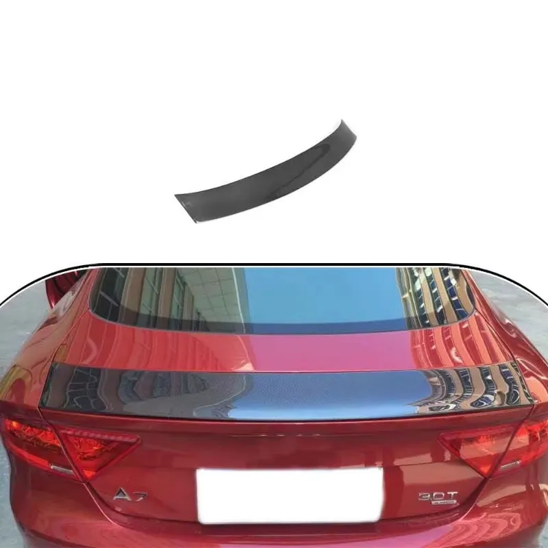 

A7 Carbon Fiber Rear Trunk Spoiler Wing For Audi A7 S7 Sline RS7 2011 - 2014
