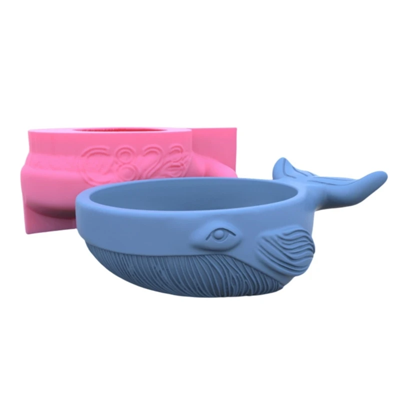 

Whale Shaped Silicone Molds for Epoxy Resin Holder Home Decorations