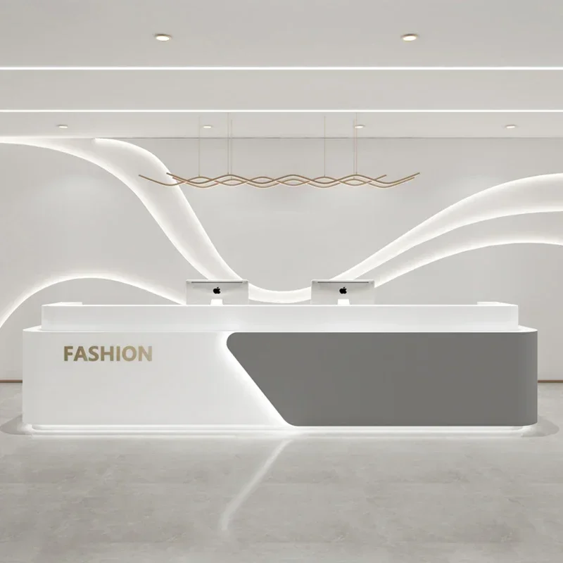 

Restaurant Tables Lectern Office Desk Front Church Pulpit Retail Checkout Cashier Counter Shop Small Reception Bureau Furniture