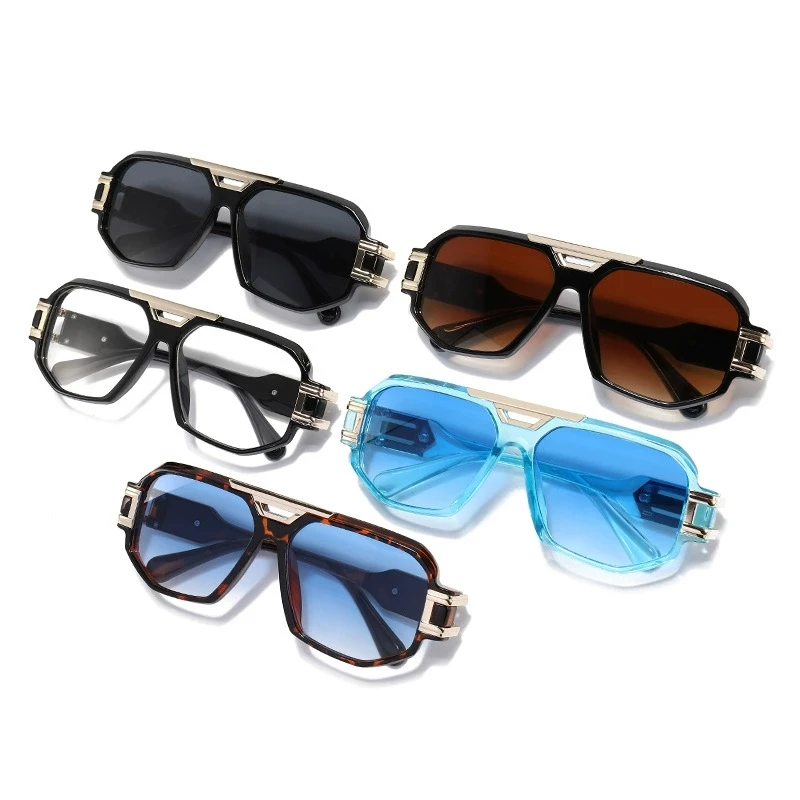 

2025 New Men's Sunglasses INS Style Street Photography Sunglasses Women's Modern Retro Style