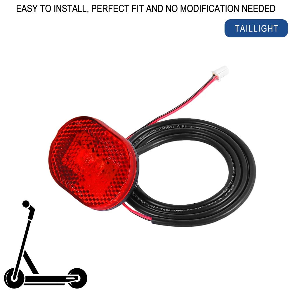 Scooter-Rücklicht, hinterer Kotflügel für Xiaomi Elite Elektroroller, hinterer Schmutzfänger, Rücklichter, Ersatzteile, Zubehör – Detail 5