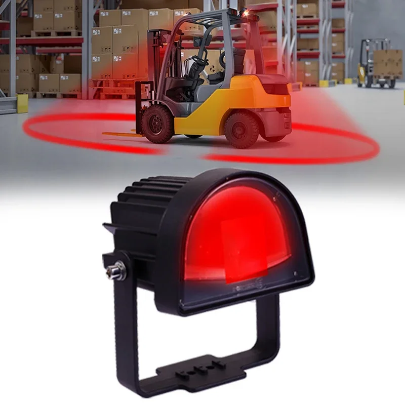 

Forklift ARC Beam Led Safety U Shape Super Bright for Warehouse Forklift Pedestrian Area Warning Red Zone Light