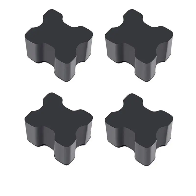 ABYP For 1Inch To 1.5Inch Rubber Coil Spring Spacers, 4PCS Heavy Duty Front Coil Spring Booster Kit For Coil Spring Lift