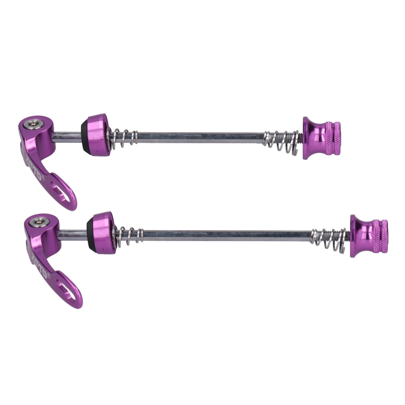 ZTTTO 2pcs Road Mountain Bicycle Quick Release Skewers Bike Front Rear Skewer AccessoryPurple