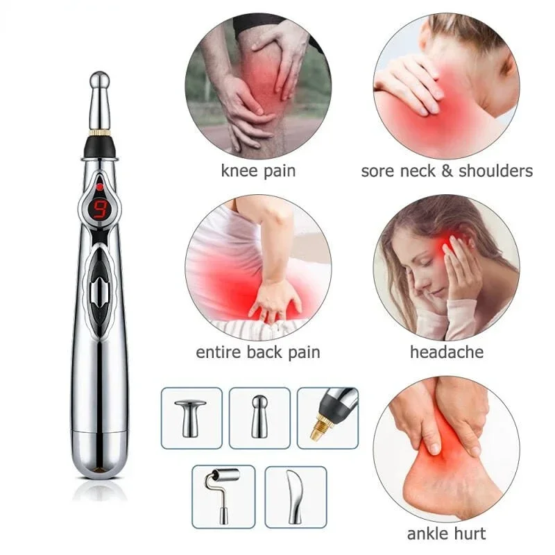 Electronic Acupuncture Pen Acupuncture Point Meridian Energy Meridian Massage Acupuncture Acup Pain Relieving Health Care Tool