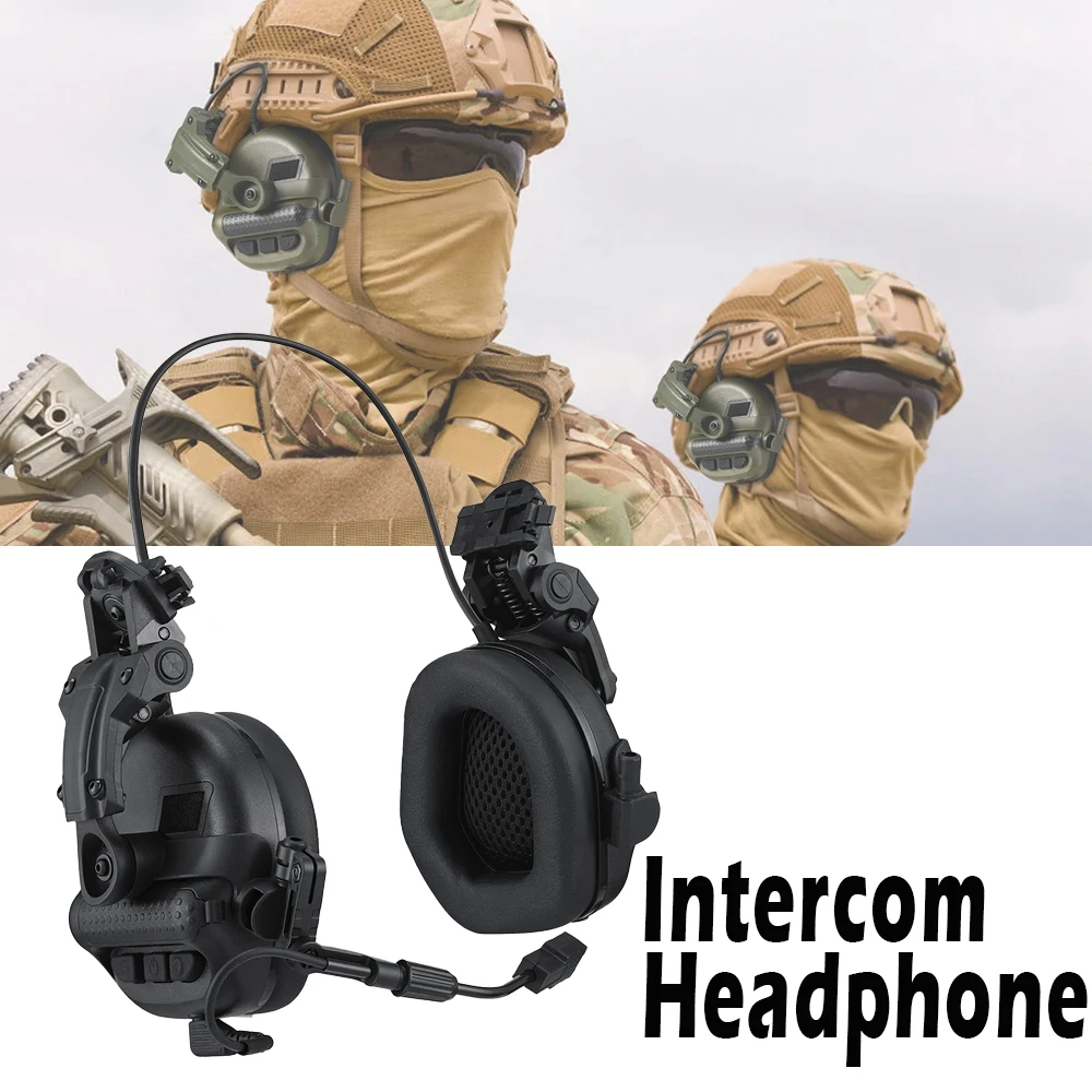 

ARM NEXT Tactical Headset F30 Non-picking Noise-Cancelling Headset for Military Headset Radio Mobile Headset Intercom Headphones