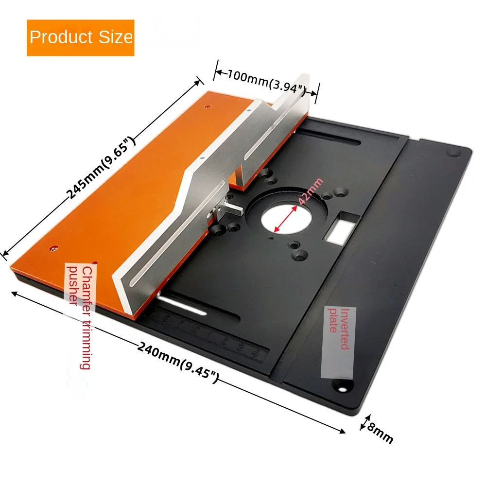 

Electric wood milling, chamfering, curve saw, inverted board, woodworking, lifting workbench, tenon and tenon clamp gauge