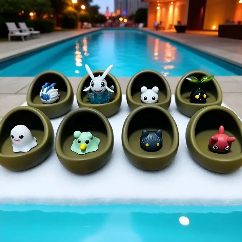 Digitalmon Digimon Evolution 1st Stage Infinite Growling Baby Figure Set - Pocket Monster Anime Brinquedo colecionável para presente