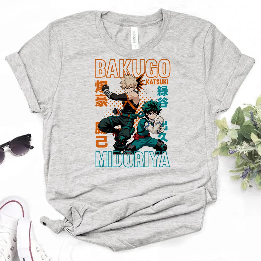 Bakugo top tees shoujo emo 80s manga dollette cutecore shirt emo vintage anime 2000s scene