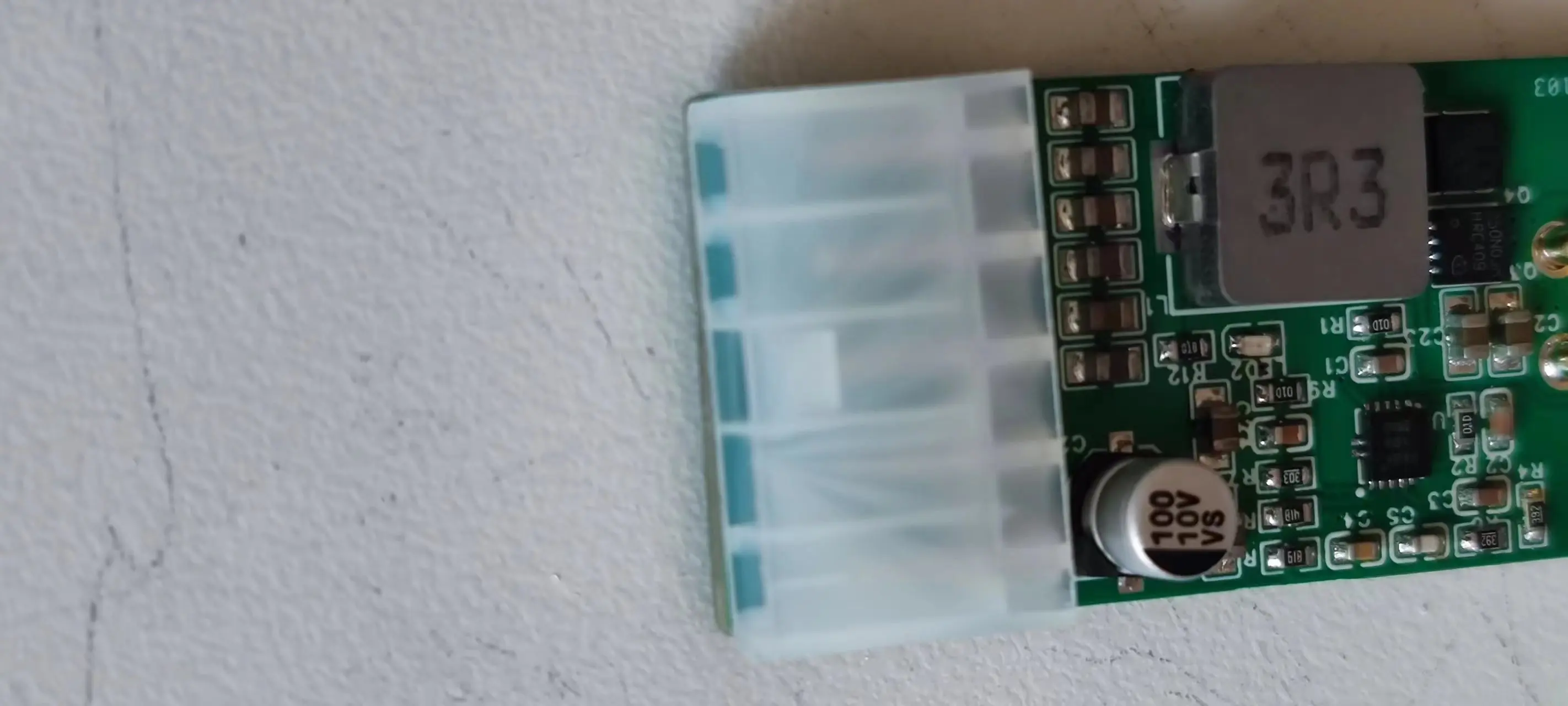 Ultra-thin, Ultra-small, High-power DC 12V Input XT30 Hard Drive SATA Large 4D Large 4P Power Supply Module