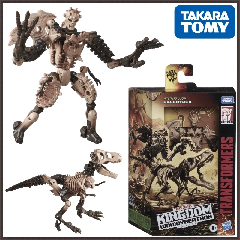 W magazynie Takara Tomy Transformers G Series Kingdom WFC-K7 Starożytny Tyranozaur Figurki kolekcjonerskie Akcja Popularne prezenty