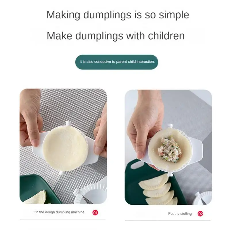 1/5PCS Food Preparation High Capacity Home Use Quick Dumpling Press Cooking Tools Innovation Kitchenware Dumpling Mold
