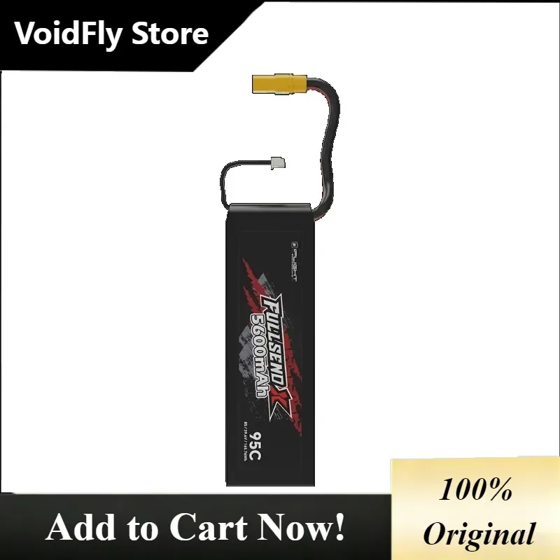 VoidFly iFlight Fullsend 8S 5600mAh 29.6V 95C LIPO Battery with XT90 connector for FPV parts