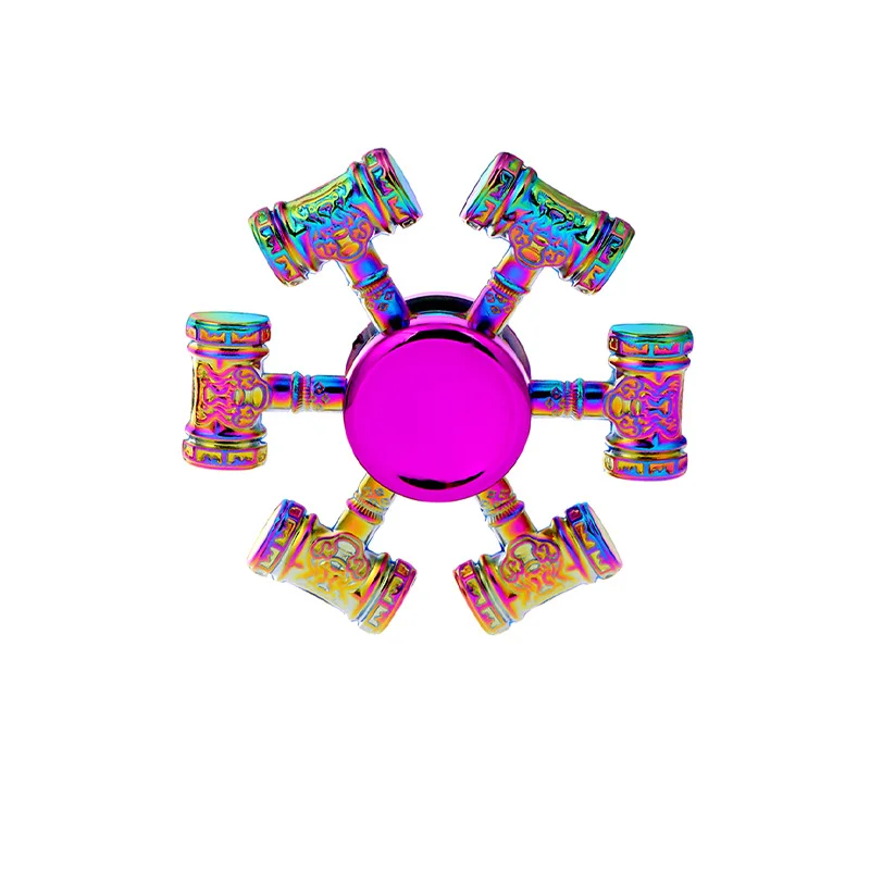 Creativity Hand Spinner Gun Dazzling Color Fingertip Gyro Toys 27 Style Alloy Metal Fidget Kids Stress Relief Funny Toys