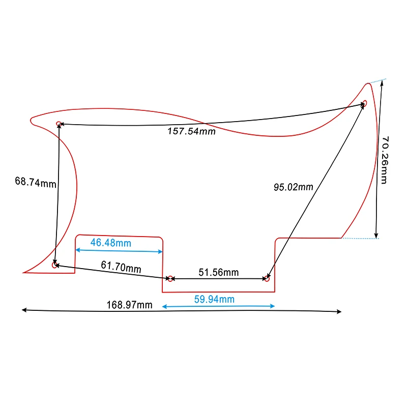 Pleroo Custom Guitar Pickgaurd - For Epiphone Special SG Guitar Pickguard Scratch Plate Multiple Colour Choice