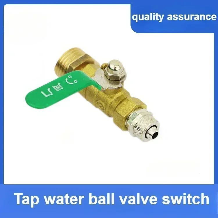 

Dental Water Switch 1/4 Valve Ball Walve Water Control Switch Female/Male Thread Brass Valve Connector Dentistry Accessories