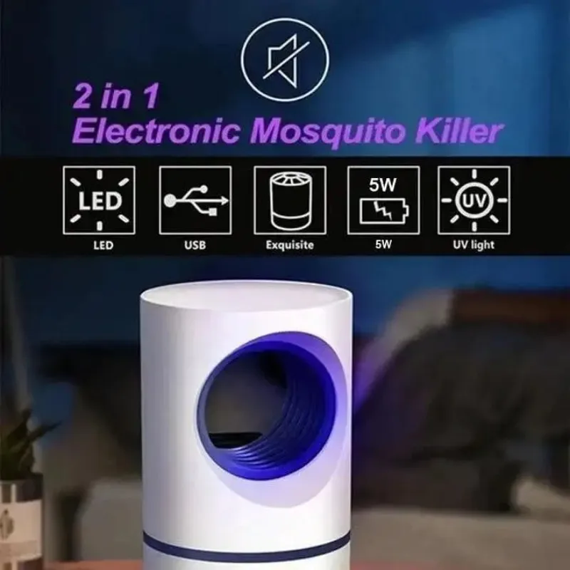 Mosquito Flies Killer Trap USB Mosquito Trap Light Electronic LED Anti Mosquito Insect Repellent Killer Pest Control Insect Repe