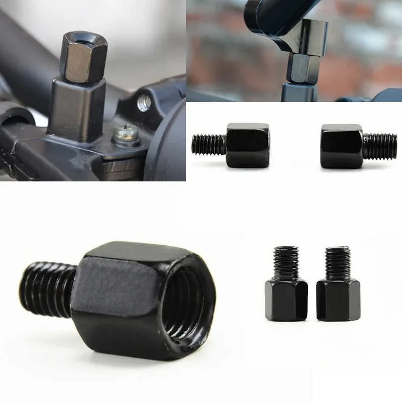 

Universal M10 M8 Motorcycle Mirrors Adapters Conversion R-R/R-L/L-L/L-R 10MM 8MM Anti-clock Right Left Motorcycle Accessories