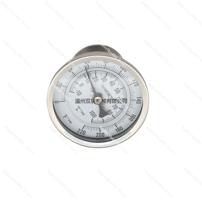 Applicable To 304 Stainless Steel Bimetal Thermometer 50.5 Chuck Brewed Beer Temperature Measurement