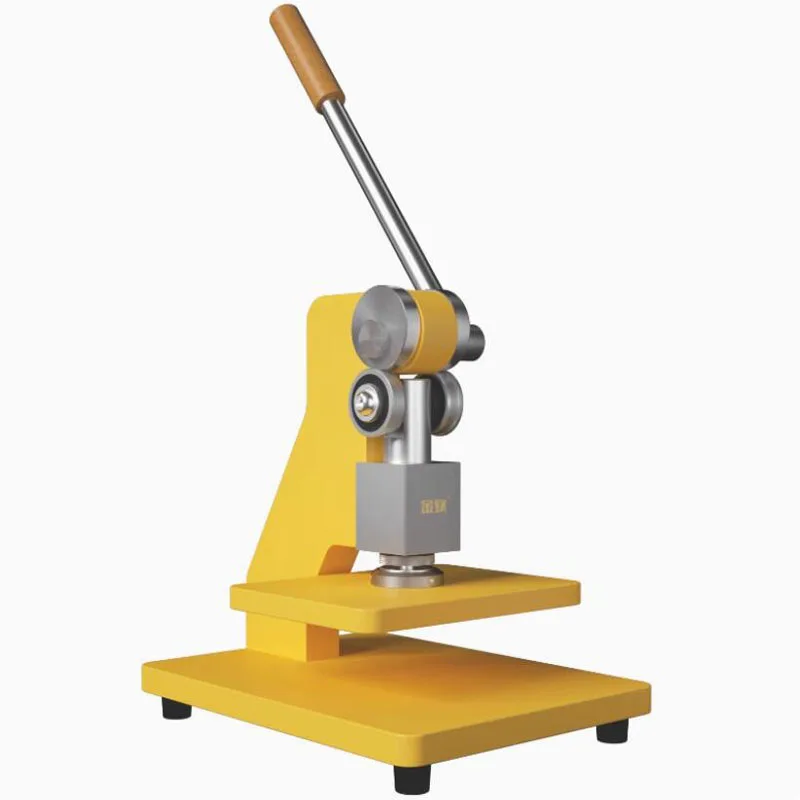 DIY Handmade Leather Craft Embossed Stamping Forming Press E1C Leather Manual Die Cutting Machine Desktop 160x120MM