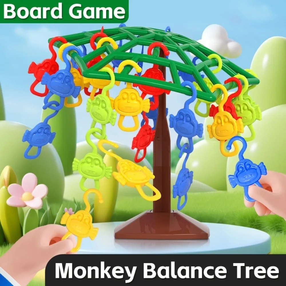 

Creative Hanging Monkey Kids Balance Toy Desktop Game Balance Game Toy Montessori Learning Toy Desktop Entertainment