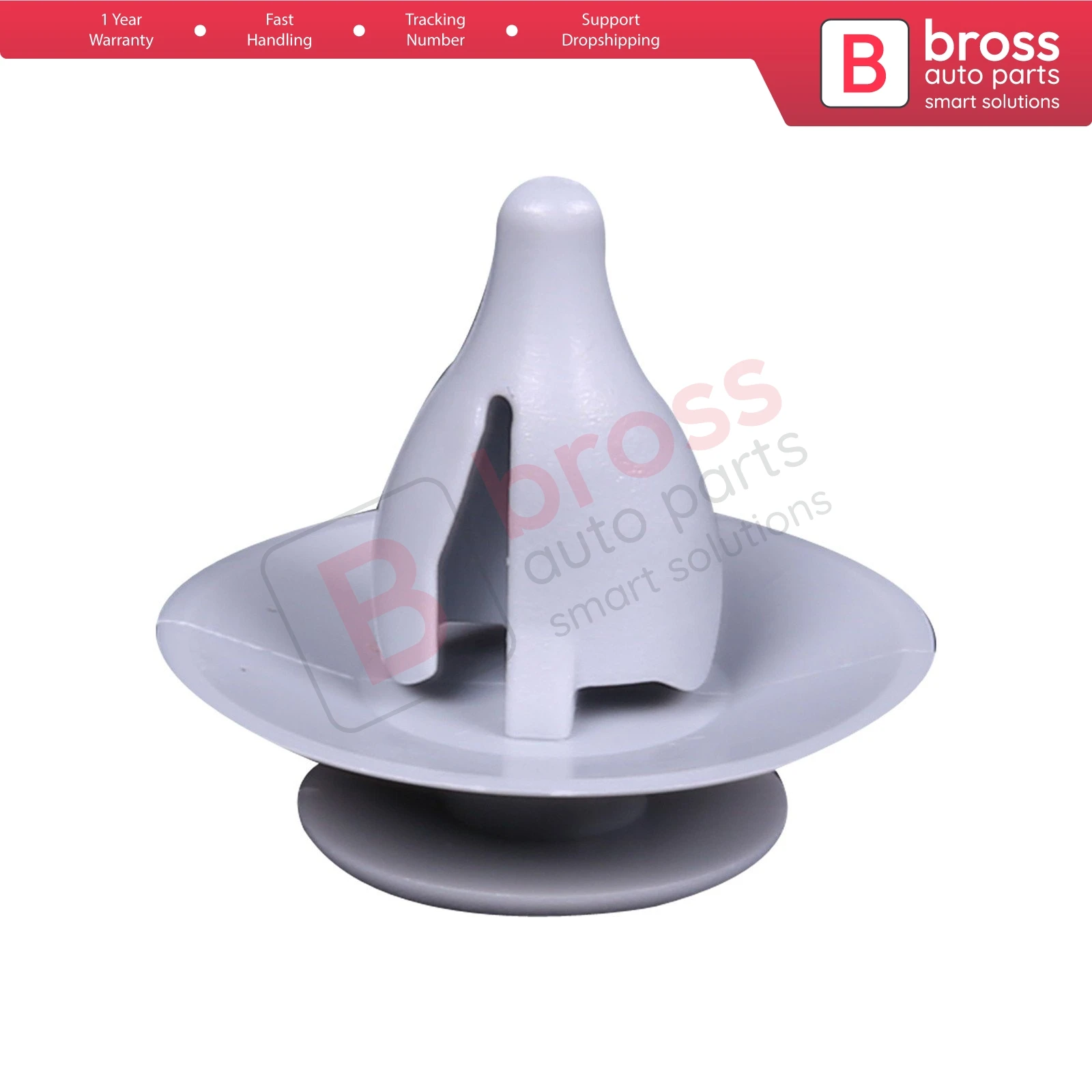 

Bross Auto Parts BCF155 10 Pieces Door Panel Retainer for Ford :OEM: 6117693 Replacement part Made in Turkey Quality Products