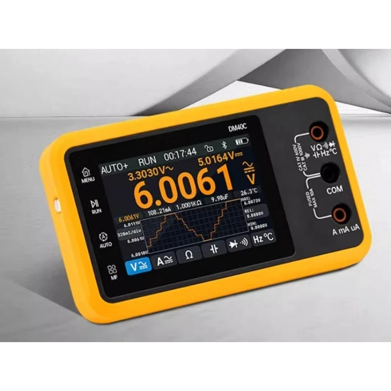 

Портативный цифровой мультиметр-генератор сигналов WCS-DM40 10Гц-40МГц, ручной цифровой автомобильный инструмент DM40C