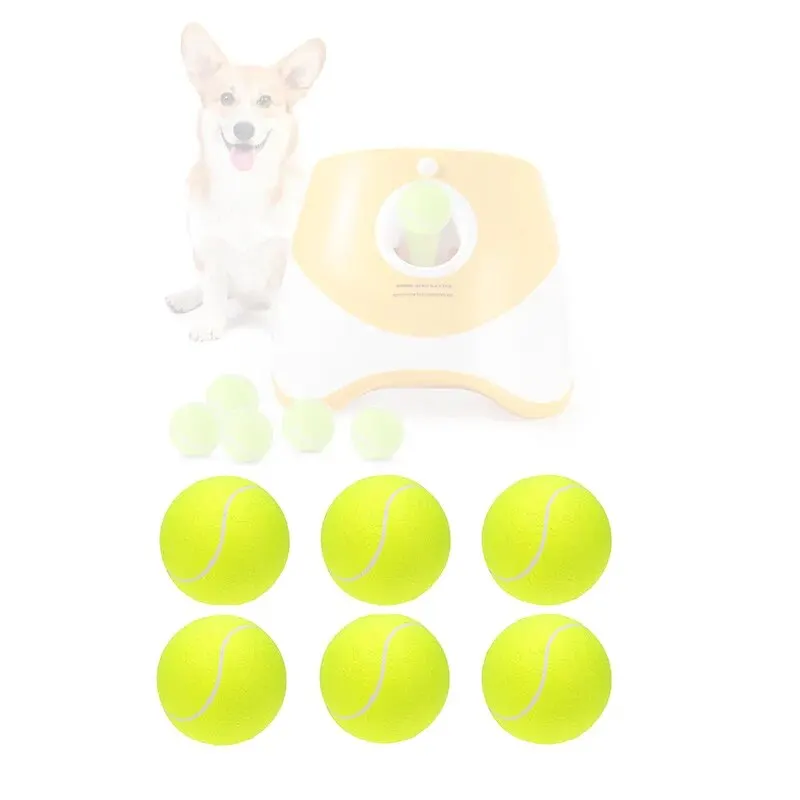 Tennis Balls for Dogs, 2-Inch Size, Compatible with Most Automatic Ball Launchers Idea for Small Dogs(12 Balls Only)